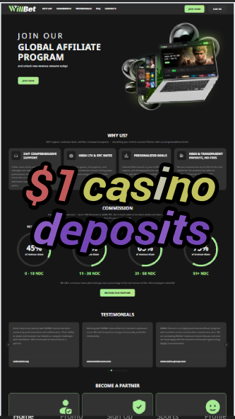 $1 casino deposits-igamblinglist.com